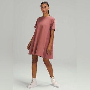 LULULEMON | All Yours Tee Dress in Spiced Chai